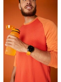 Sekonda Active Men's Silicone Strap Smartwatch - Orange/Black -NARA Computer Shop UZXEC SQ3 0000000198 ORANGE MDd