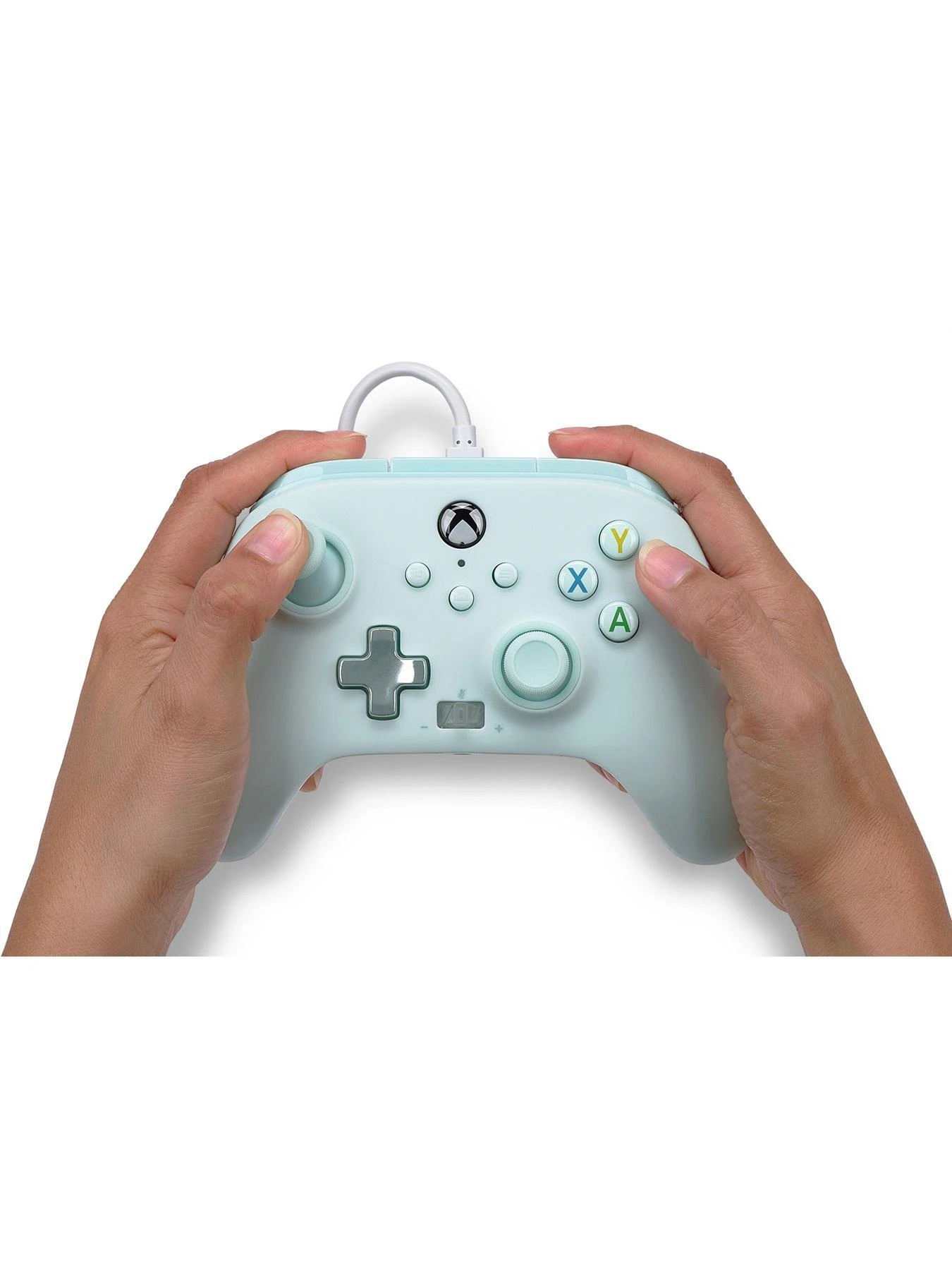 PowerA Enhanced Wired Controller For Xbox Series X,S - Cotton Candy Blue 7 PowerA Enhanced Wired Controller For Xbox Series X,S - Cotton Candy Blue - Image 5