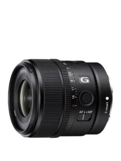 Sony E 15 Mm F1.4 G, APS-C Wide Angle Prime Lens (SEL15F14G.SYX)