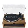 Lenco LS-410WA Turntable With Bluetooth And Built-in Speakers - Walnut -NARA Computer Shop V3R6X SQ1 0000000094 WOOD SLf