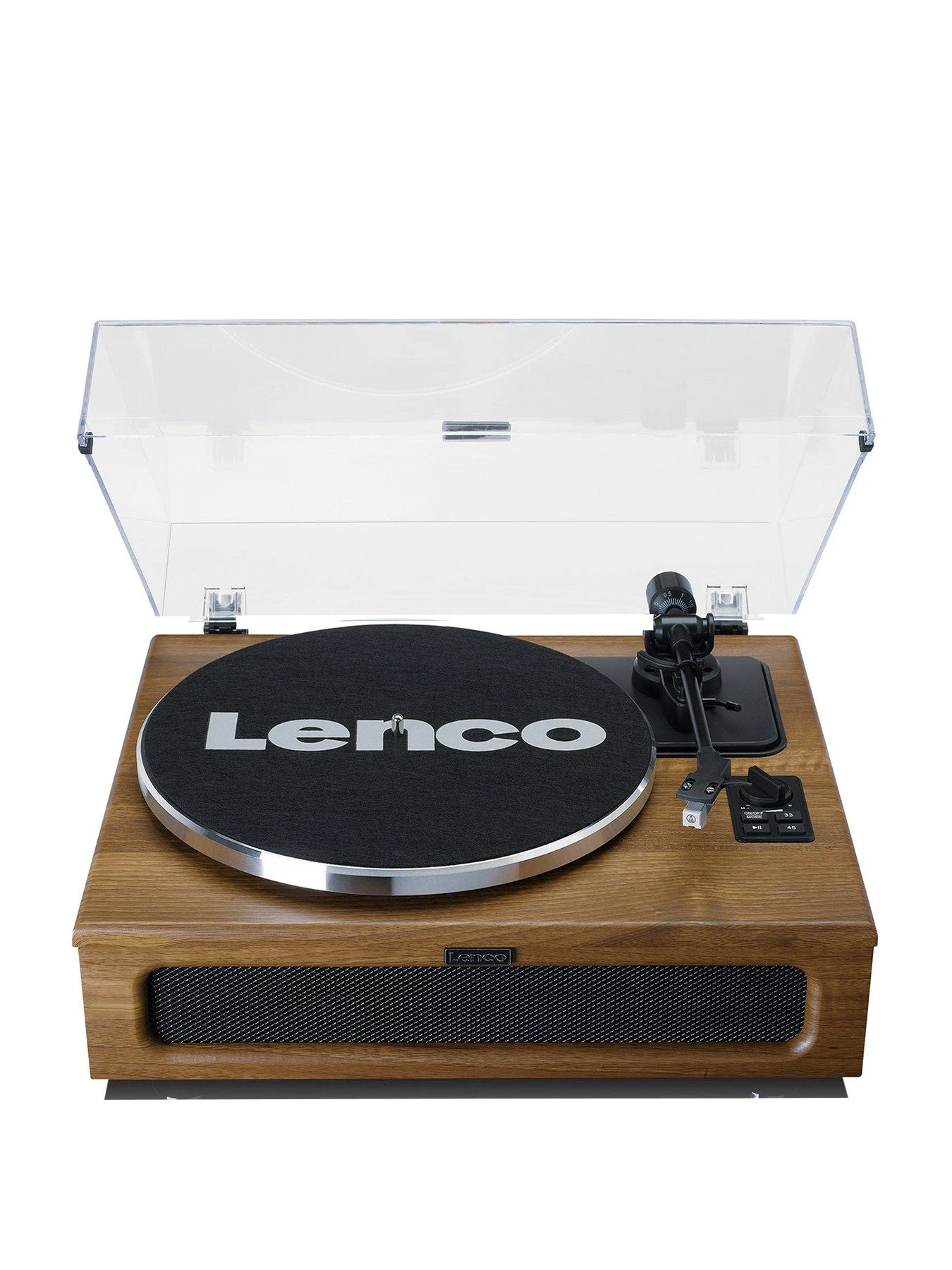 Lenco LS-410WA Turntable With Bluetooth And Built-in Speakers - Walnut 3 Lenco LS-410WA Turntable With Bluetooth And Built-in Speakers - Walnut