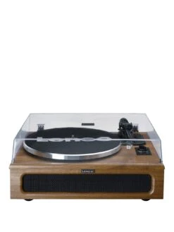 Lenco LS-410WA Turntable With Bluetooth And Built-in Speakers - Walnut 8 Lenco LS-410WA Turntable With Bluetooth And Built-in Speakers - Walnut -NARA Computer Shop V3R6X SQ2 0000000094 WOOD SLb