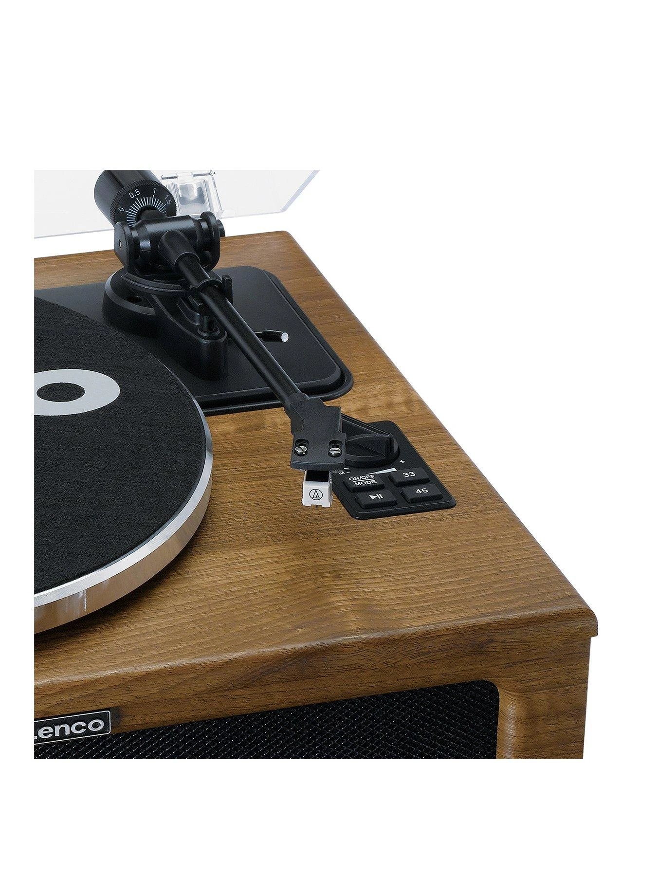 Lenco LS-410WA Turntable With Bluetooth And Built-in Speakers - Walnut 5 Lenco LS-410WA Turntable With Bluetooth And Built-in Speakers - Walnut - Image 3