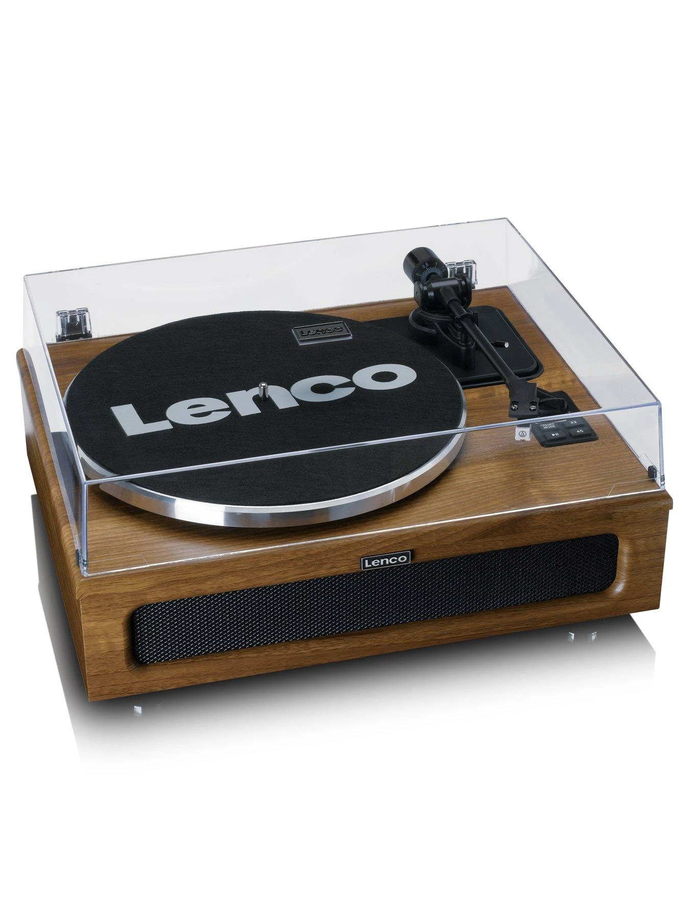 Lenco LS-410WA Turntable With Bluetooth And Built-in Speakers - Walnut 7 Lenco LS-410WA Turntable With Bluetooth And Built-in Speakers - Walnut - Image 5