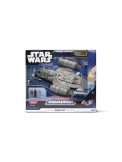 Star Wars Micro Galaxy Squadron Starship Class Razor Crest - 7-Inch Vehicle With 1-Inch Mandalorian, Greef Karga And Grogu Micro Figures -NARA Computer Shop V4A73 SQ3 0000000099 N A SLd