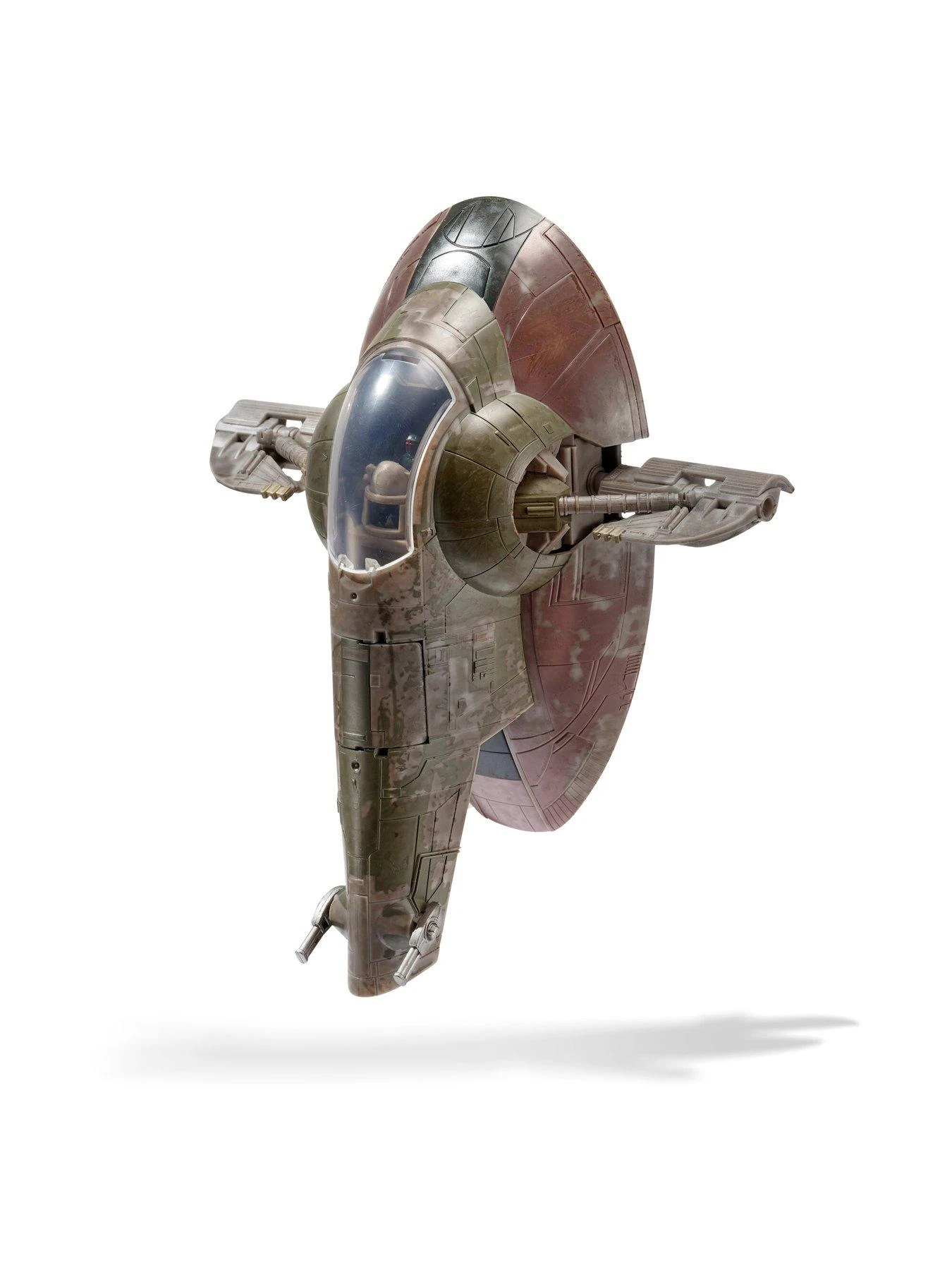 Star Wars Micro Galaxy Squadron Starship Class Boba Fett's Starship - 7-Inch Vehicle With 1-Inch Boba Fett And Fennec Shand Micro Figures 5 Star Wars Micro Galaxy Squadron Starship Class Boba Fett's Starship - 7-Inch Vehicle With 1-Inch Boba Fett And Fennec Shand Micro Figures - Image 3