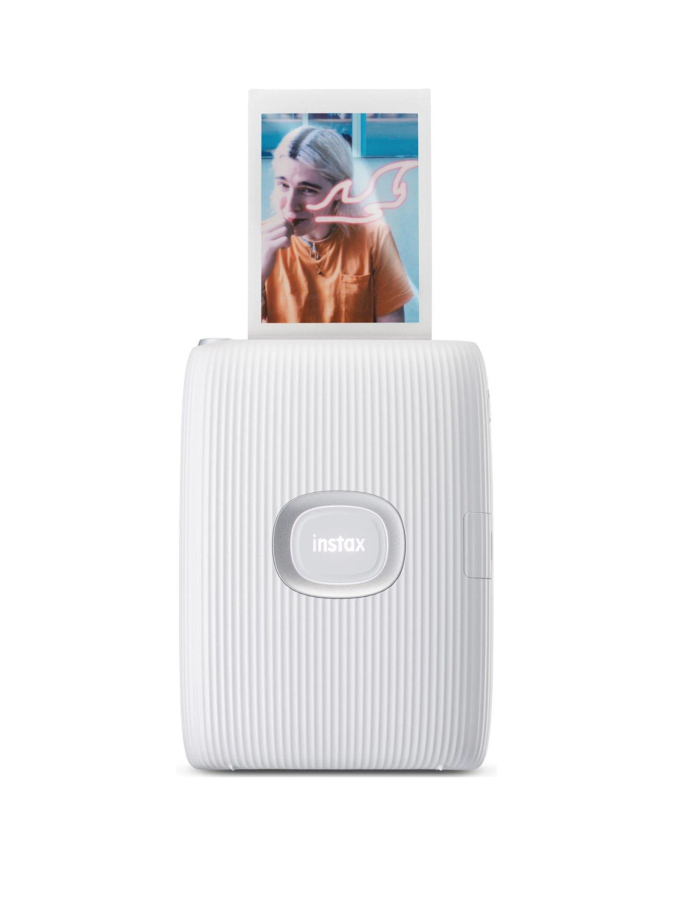 Fujifilm Instax Mini Link 2 Wireless Smartphone Photo Printer - Clay White 3 Fujifilm Instax Mini Link 2 Wireless Smartphone Photo Printer - Clay White