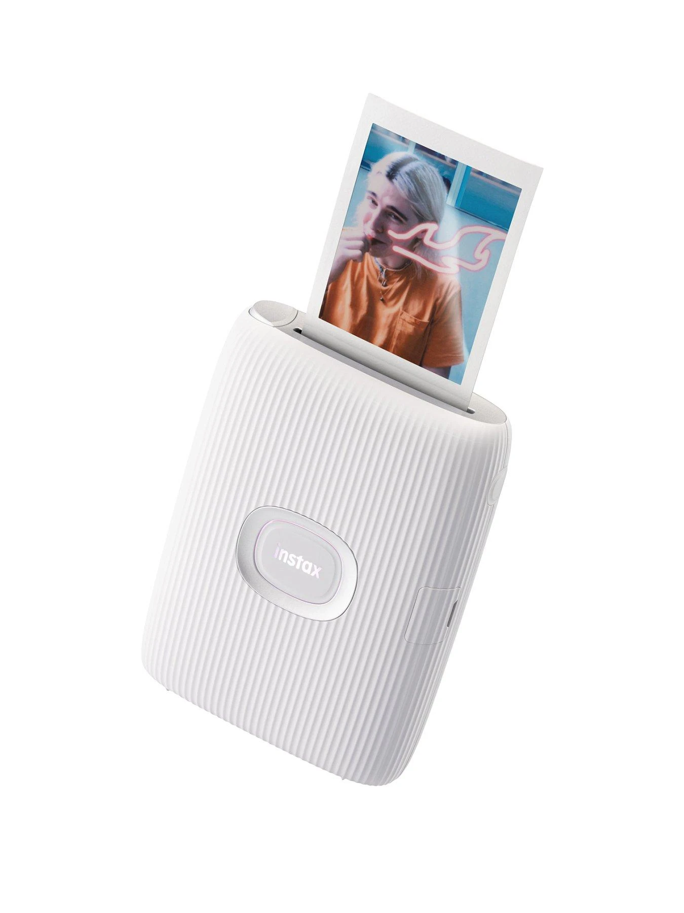 Fujifilm Instax Mini Link 2 Wireless Smartphone Photo Printer - Clay White 5 Fujifilm Instax Mini Link 2 Wireless Smartphone Photo Printer - Clay White - Image 3
