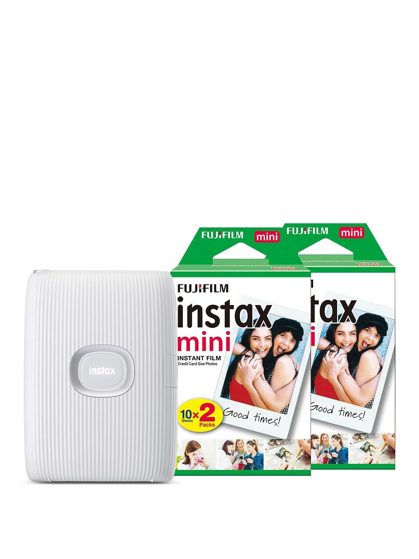 Fujifilm Instax Mini Link 2 Wireless Smartphone Photo Printer Including 40 Shots - Clay White 3 Fujifilm Instax Mini Link 2 Wireless Smartphone Photo Printer Including 40 Shots - Clay White