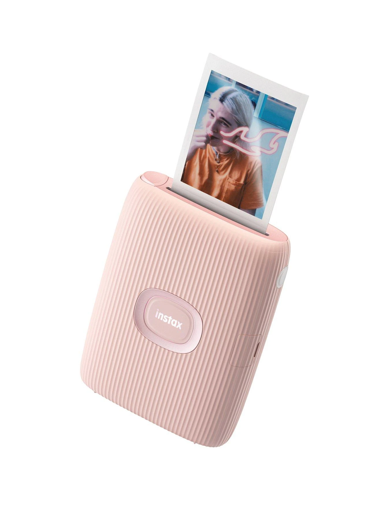 Fujifilm Instax Mini Link 2 Wireless Smartphone Photo Printer Including 20 Shots - Soft Pink 5 Fujifilm Instax Mini Link 2 Wireless Smartphone Photo Printer Including 20 Shots - Soft Pink - Image 3