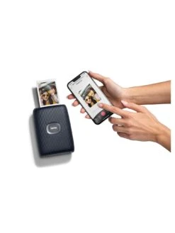 Fujifilm Instax Mini Link 2 Wireless Smartphone Photo Printer Including 40 Shots - Space Blue -NARA Computer Shop V4NWB SQ6 0000000020 BLUE SLd2