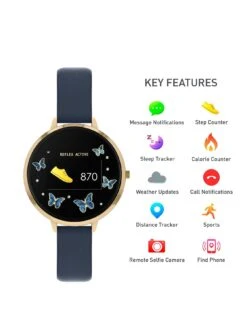 Reflex Active Series 3 Smart Watch With Colour Touch Screen, Crown Navigation And Up To 7 Day Battery Life -NARA Computer Shop V4WBC SQ2 0000000048 NAVY SLa