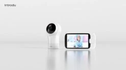 Hubble Nursery View Pro 5" Video Baby Monitor With Remote, Pan, Tilt & Zoom -NARA Computer Shop V54AT SQ8 0000000013 WHITE DVvL