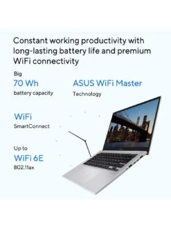 Asus VivoBook S 14 OLED K3402ZA-KM044W Laptop - 14in 2.8K, Intel Core I5, 16GB RAM, 512GB SSD -NARA Computer Shop V5PS5 SQ5 0000000005 GREY SLd1