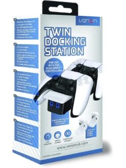 PlayStation 5 White Ps5 Twin Docking Station -NARA Computer Shop V6PJH SQ6 0000000088 NO COLOR SLd2