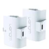 Xbox White Double Battery Pack 1 Xbox White Double Battery Pack -NARA Computer Shop V6PJM SQ1 0000000088 NO COLOR SLf