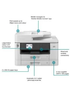 Brother MFC-J5740DW Wireless All-in-one A4 Inkjet Printer with A3 Print Capabilities -NARA Computer Shop V6ZMA SQ5 0000000099 N A SLd1