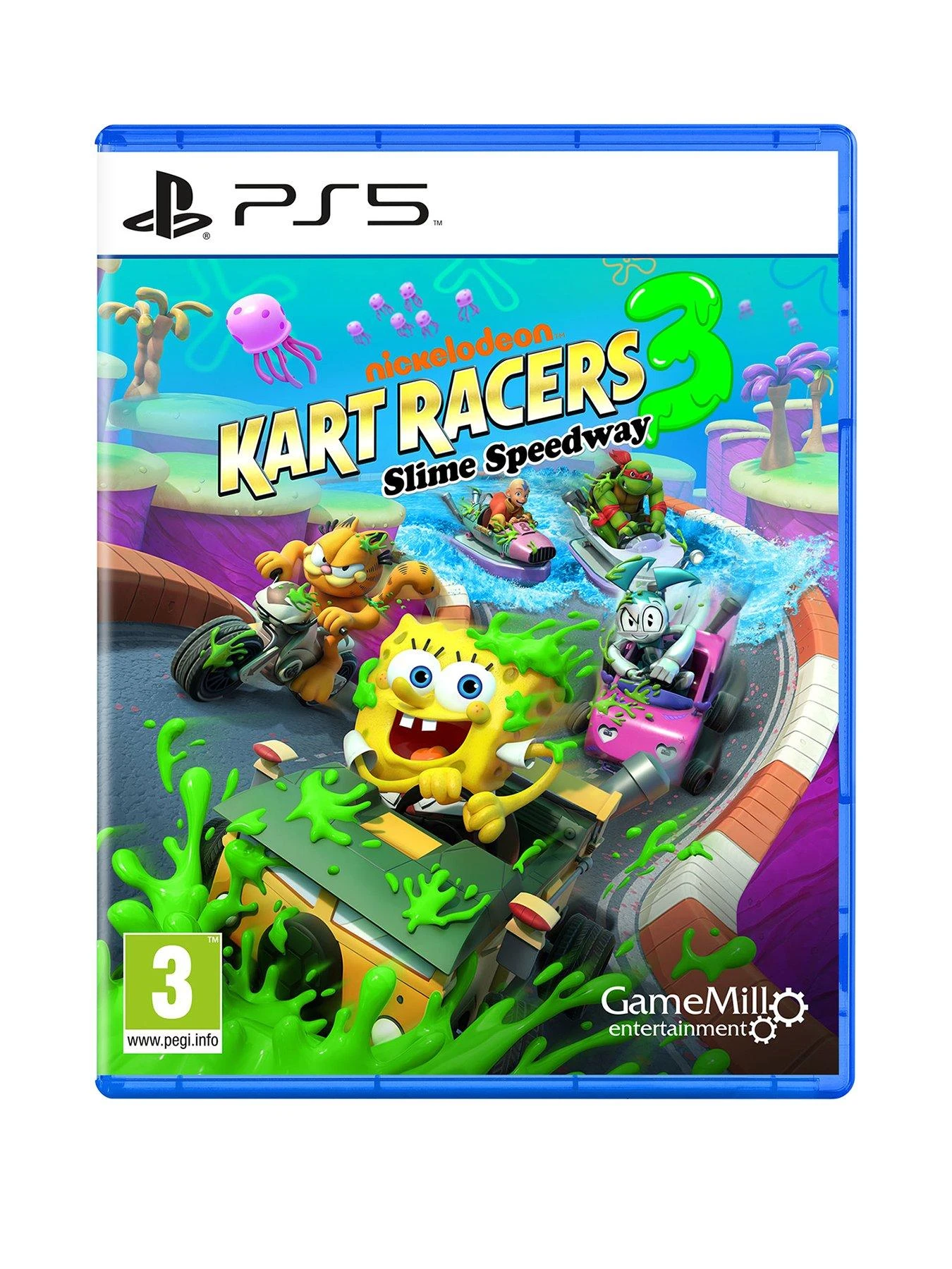 PlayStation 5 Nickelodeon Kart Racers 3: Slime Speedway 3 PlayStation 5 Nickelodeon Kart Racers 3: Slime Speedway