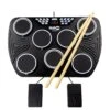 RockJam Tabletop 7 Pad Electronic MIDI Bluetooth Drum Kit -NARA Computer Shop V7E9V SQ1 0000000004 BLACK SLf