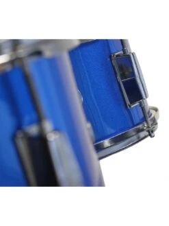 RockJam 3 Piece Junior Drum Kit With Cymbal, Pedal, Stool And Sticks - Metallic Blue -NARA Computer Shop V7EAB SQ3 0000000020 BLUE SLd1