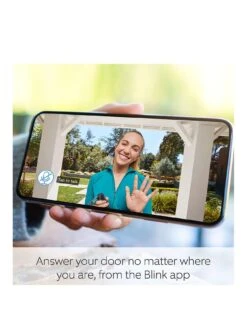 Amazon Blink Video Doorbell With Sync Module 2 -NARA Computer Shop V7FYN SQ3 0000000004 BLACK SLa