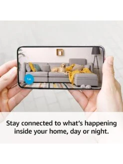 Amazon Blink Indoor , Wireless, HD Security Camera With Two-year Battery Life, Motion Detection, Two-way Audio , 1-Camera System -NARA Computer Shop V7WJM SQ6 0000000013 WHITE SLd2