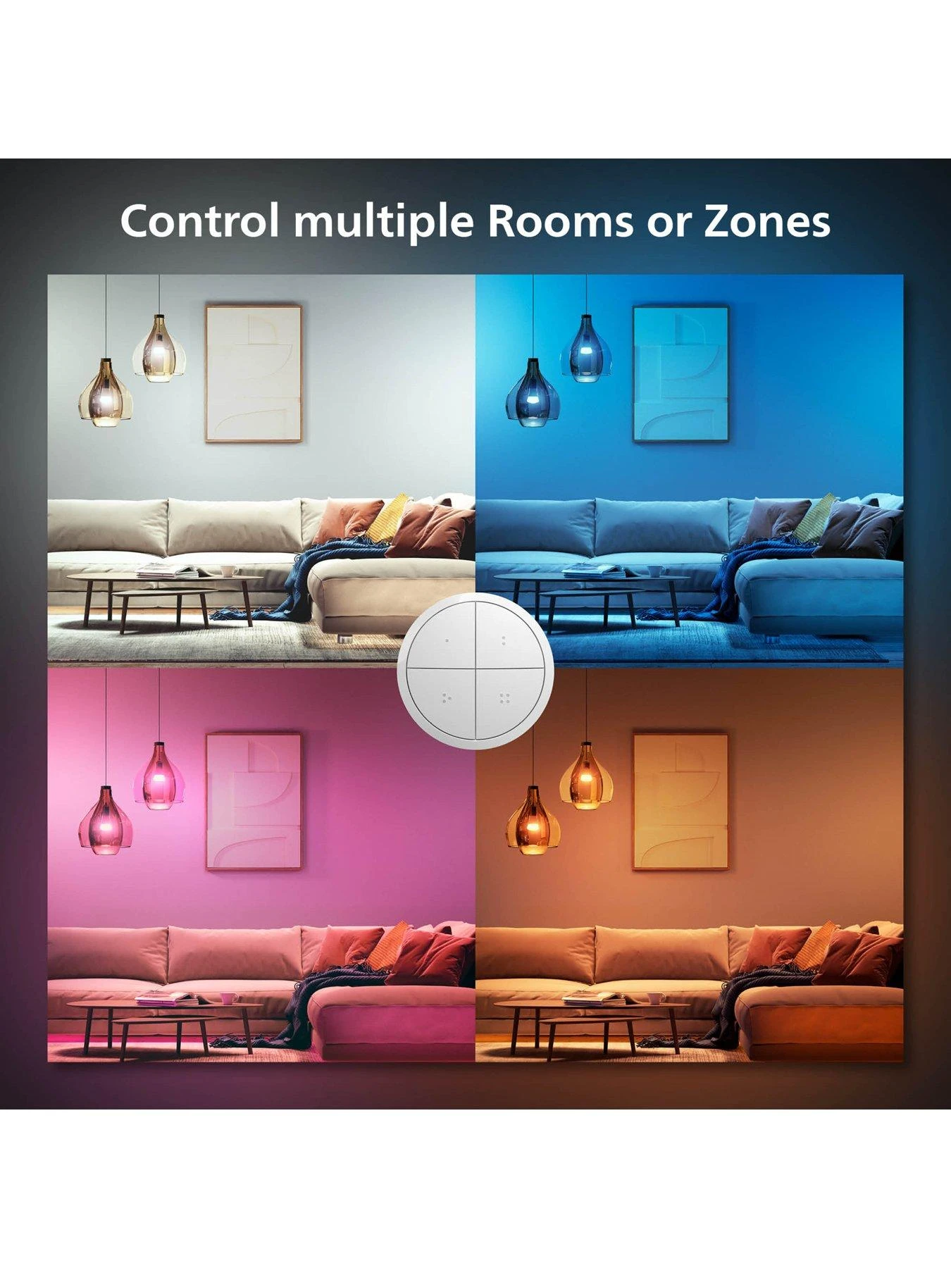 Philips Hue Tap Dial Switch EU White 8 Philips Hue Tap Dial Switch EU White - Image 6