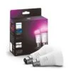 Philips Hue WCA 9W A60 B22 2-Pack UK