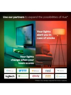 Philips Hue Hue White & Colour Ambiance Smart Bulb 2 Pack B22 Starter Kit -NARA Computer Shop V849Q SQ3 0000000099 N A SLd1
