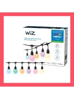 WiZ Smart LED White And Colour Outdoor Festoon Lights -NARA Computer Shop V849R SQ3 0000000099 N A SLd1