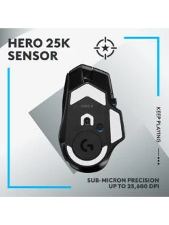 LogitechG G502 X LIGHTSPEED Wireless Gaming Mouse, HERO 25K Gaming Sensor, For PC/Mac- Black -NARA Computer Shop V8BL8 SQ4 0000000088 NO COLOR SLd