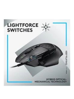 LogitechG G502 X Wired Gaming Mouse, HERO 25K Gaming Sensor, For PC/Mac- Black -NARA Computer Shop V8BLB SQ2 0000000088 NO COLOR SLb
