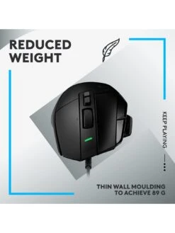 LogitechG G502 X Wired Gaming Mouse, HERO 25K Gaming Sensor, For PC/Mac- Black -NARA Computer Shop V8BLB SQ6 0000000088 NO COLOR SLd2