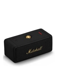 Marshall Emberton II Bluetooth Speaker - Black & Brass -NARA Computer Shop V8QZ4 SQ2 0000000004 BLACK SLb