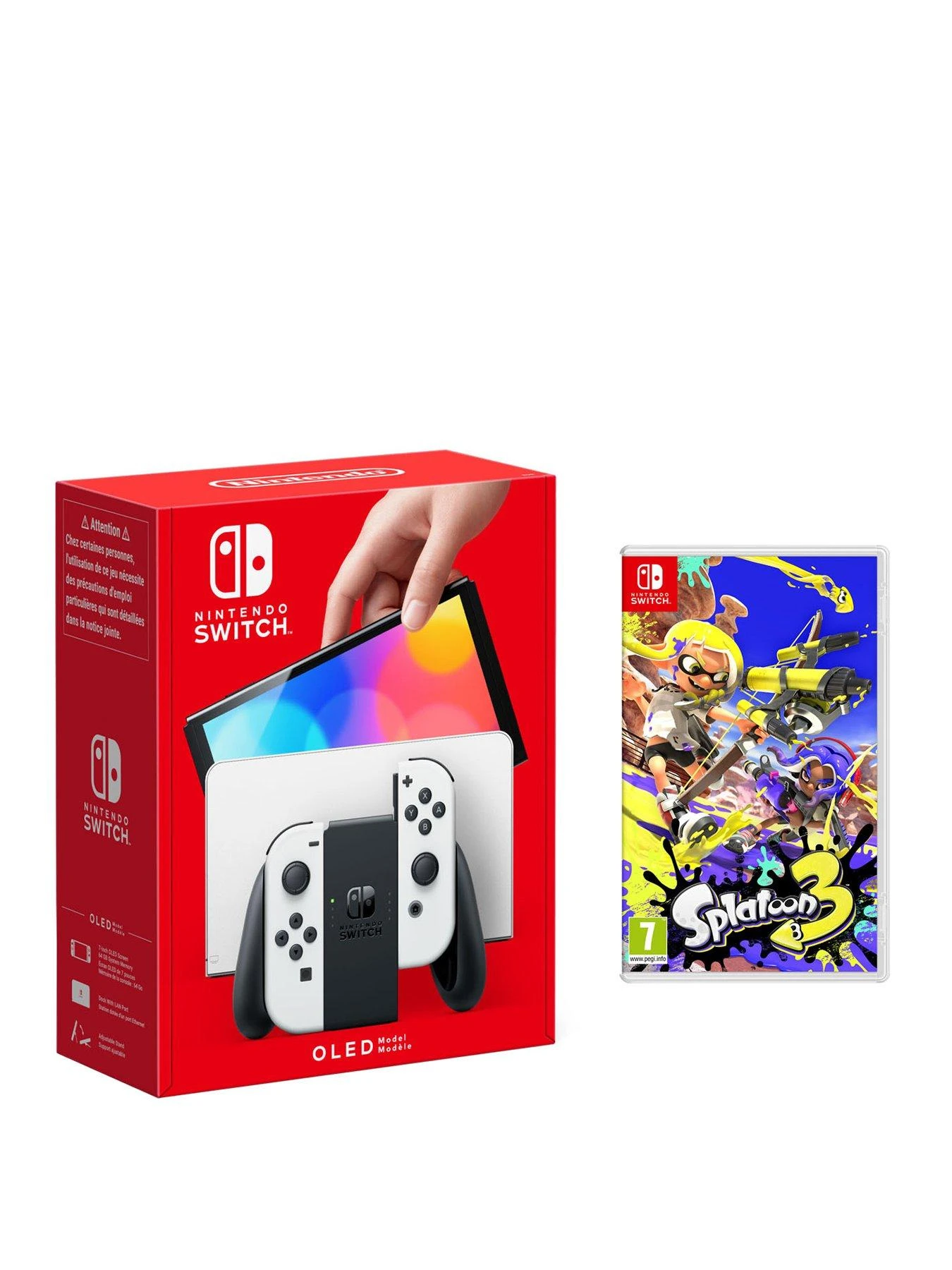 Nintendo Switch OLED OLED Console & Splatoon 3 3 Nintendo Switch OLED OLED Console & Splatoon 3
