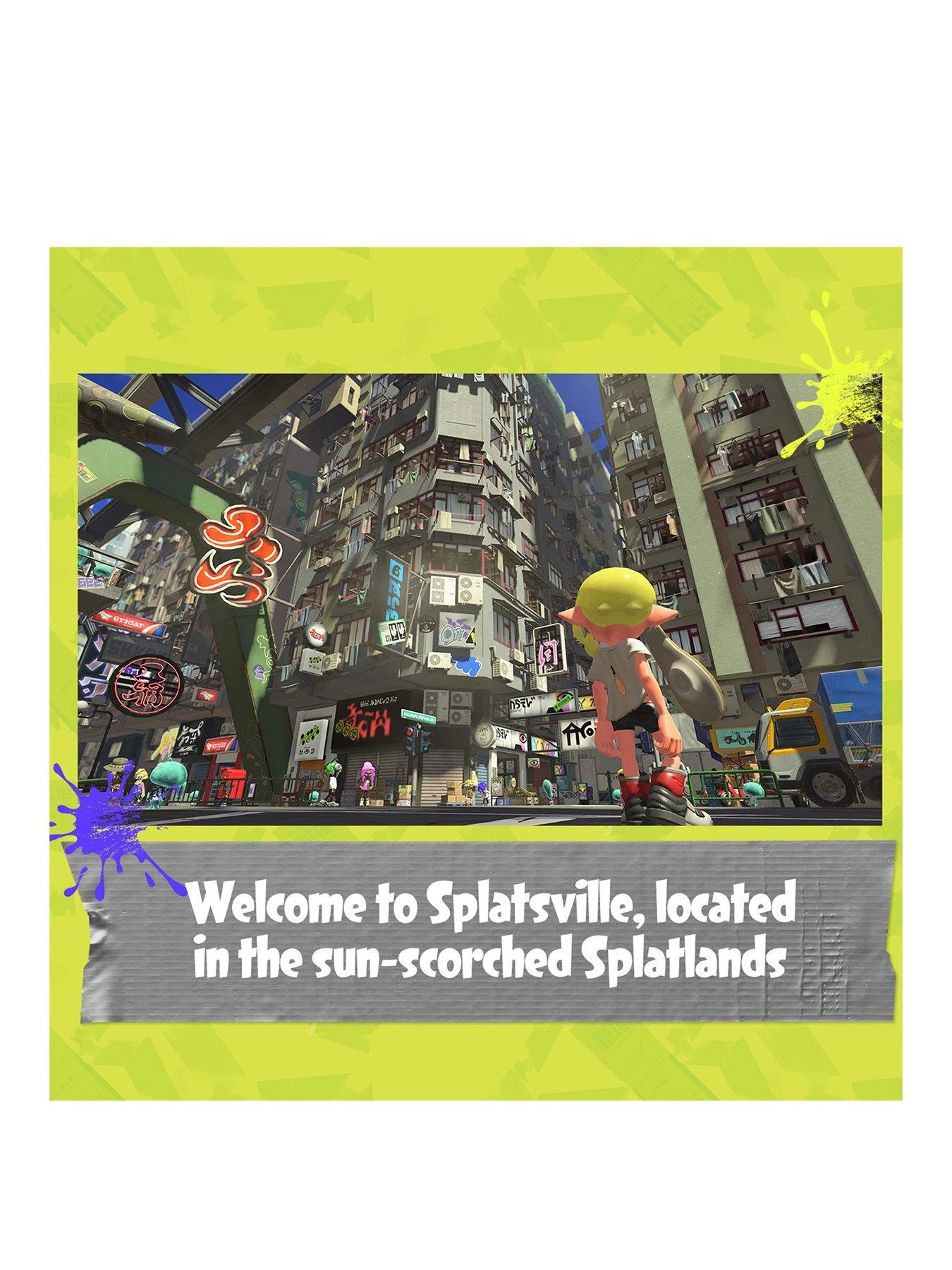 Nintendo Switch OLED OLED Console & Splatoon 3 4 Nintendo Switch OLED OLED Console & Splatoon 3 - Image 2