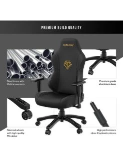 Andaseat Phantom 3 Premium Gaming Chair Black -NARA Computer Shop V8RMF SQ6 0000000088 NO COLOR SLd3