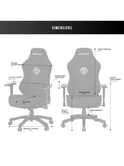 Andaseat Phantom 3 Premium Black Fabric -NARA Computer Shop V8RMI SQ7 0000000088 NO COLOR SLd4