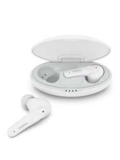 Belkin SoundForm Nano True Wireless Earbuds For Kids - White