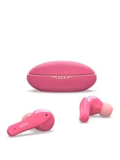 Belkin Soundform NANO TRUE WIRELESS EARBUDS For Kids, Pink -NARA Computer Shop V8XZ5 SQ3 0000000063 PINK SLa