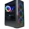 Cyberpower Blaze Gaming PC - Intel Core I5 12400F, GeForce RTX 3050, 16GB RAM, 500GB M.2 NVMe Gaming PC -NARA Computer Shop V8XZA SQ1 0000000004 BLACK SLf