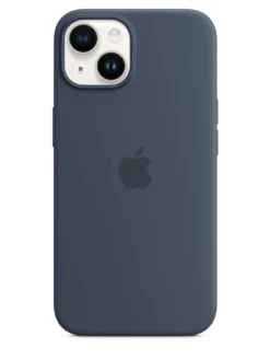Apple IPhone 14 Silicone Case With MagSafe - Storm Blue -NARA Computer Shop V8Z8U SQ4 0000000020 BLUE SLd