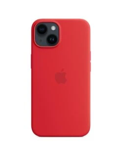 Apple IPhone 14 Silicone Case With MagSafe - (PRODUCT)RED -NARA Computer Shop V8Z8V SQ3 0000000017 RED SLa