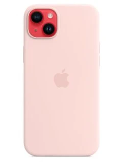 Apple IPhone 14 Plus Silicone Case With MagSafe - Chalk Pink -NARA Computer Shop V8Z91 SQ5 0000016812 CHALK PINK SLd1