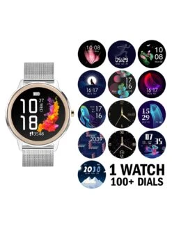 Sekonda Flex Men's Smartwatch - Stainless Steel/Mesh -NARA Computer Shop V9I05 SQ5 0000000035 SILVER SLd1