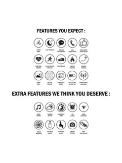 Sekonda Active Men's Silicone Strap Smartwatch - Green/Black -NARA Computer Shop V9I08 SQ7 0000000017 RED SLd3