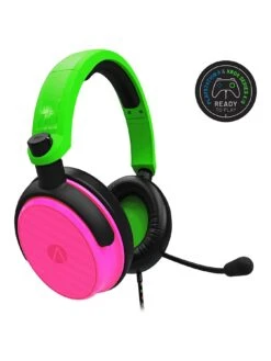 Stealth C6-100 Gaming Headset For Switch, XBOX, PS4/PS5, PC - Neon Green/Pink -NARA Computer Shop V9WFS SQ2 0000000099 N A SLb