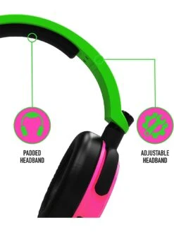 Stealth C6-100 Gaming Headset For Switch, XBOX, PS4/PS5, PC - Neon Green/Pink -NARA Computer Shop V9WFS SQ4 0000000099 N A SLd