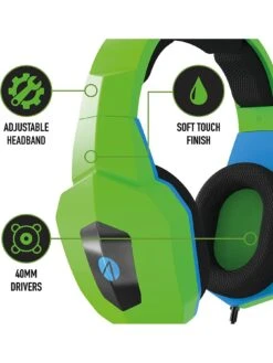 Stealth Gaming Headset For XBOX, PS4/PS5, Switch, PC - Neon Edition - Green & Blue -NARA Computer Shop V9WFW SQ4 0000000099 N A SLd