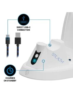 Stealth Ultimate Gaming Station For PS5 - White -NARA Computer Shop V9WFZ SQ4 0000000099 N A SLd
